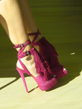 Christian Louboutin Fuchsia Change Of The Guard Heels
