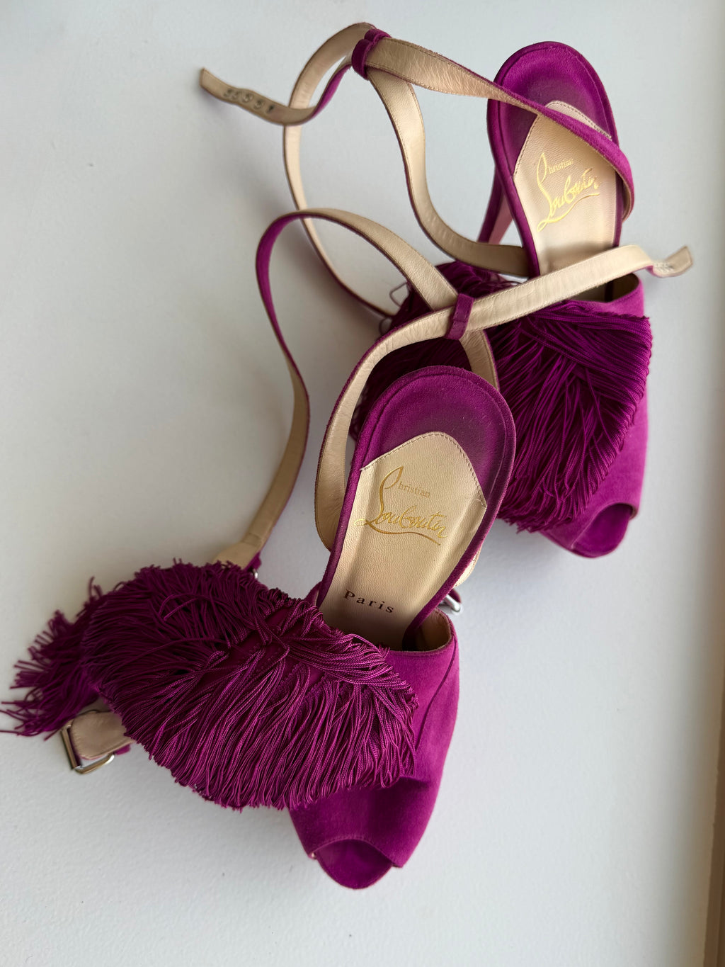 Christian Louboutin Fuchsia Change Of The Guard Heels