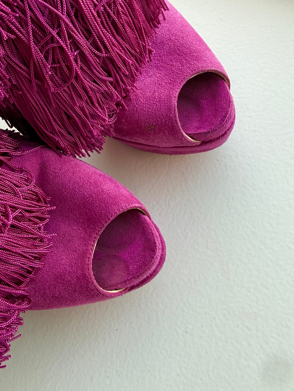 Christian Louboutin Fuchsia Change Of The Guard Heels