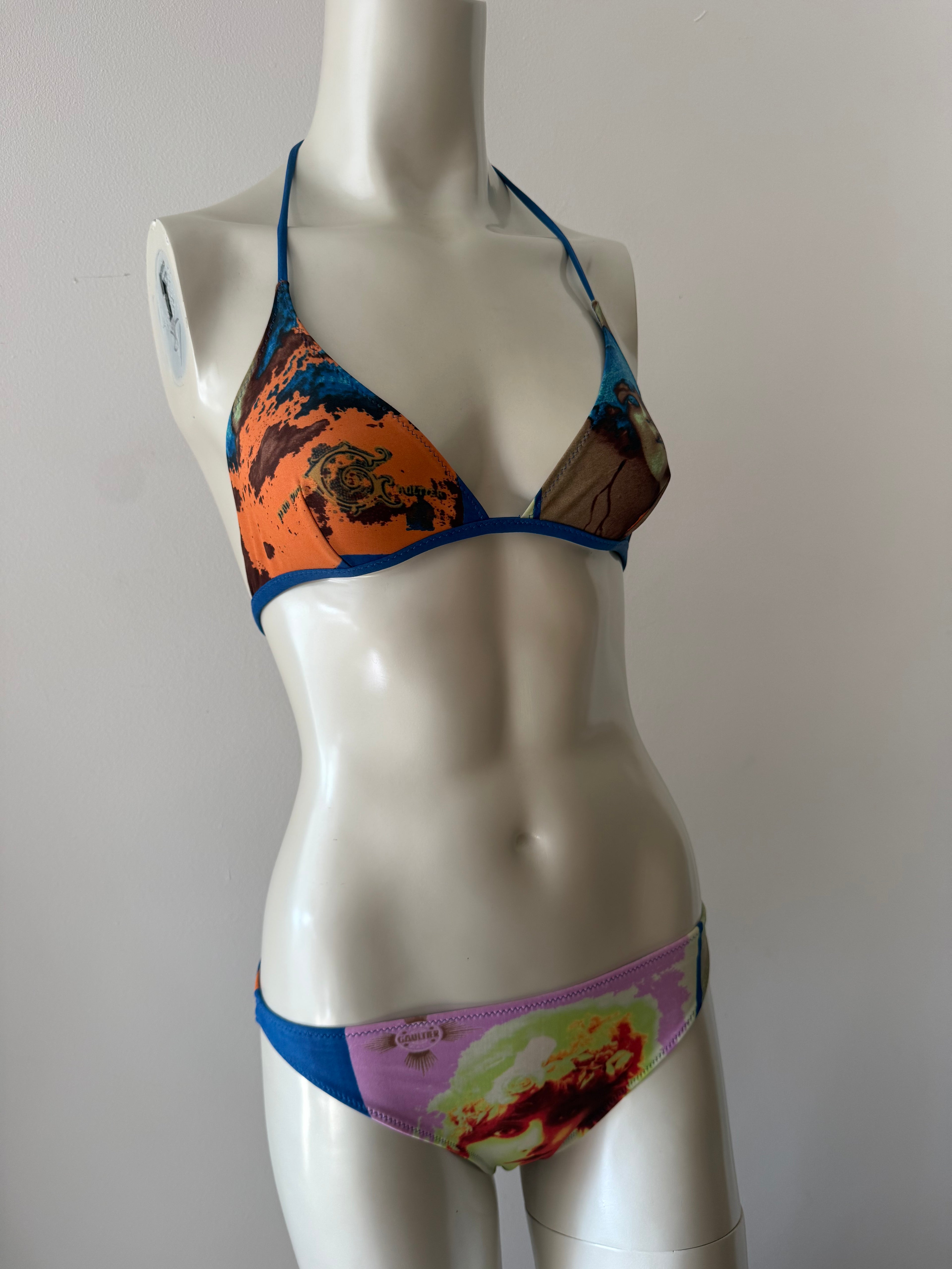 Jean Paul Gaultier Portrait Faces Bikini