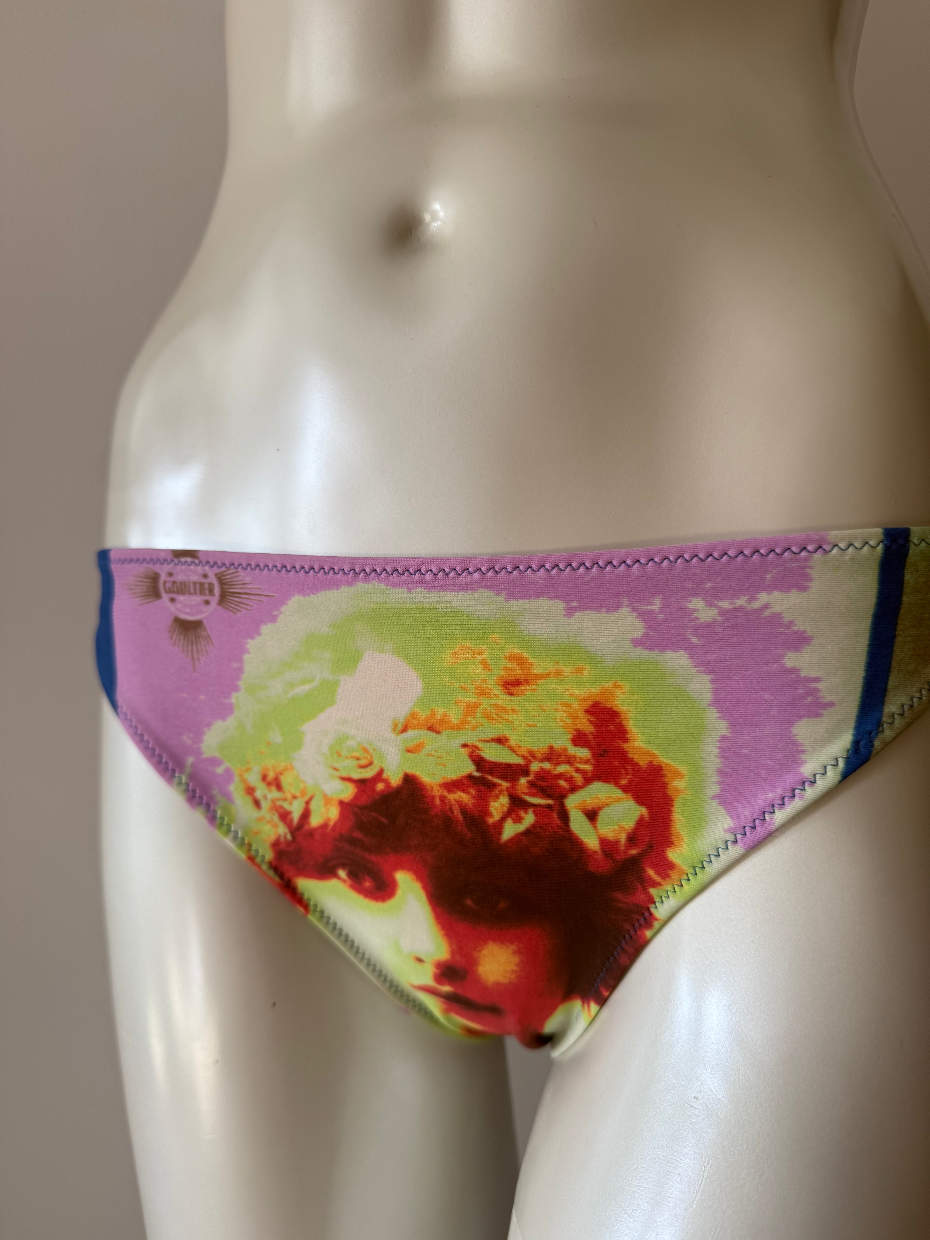 Jean Paul Gaultier Portrait Faces Bikini