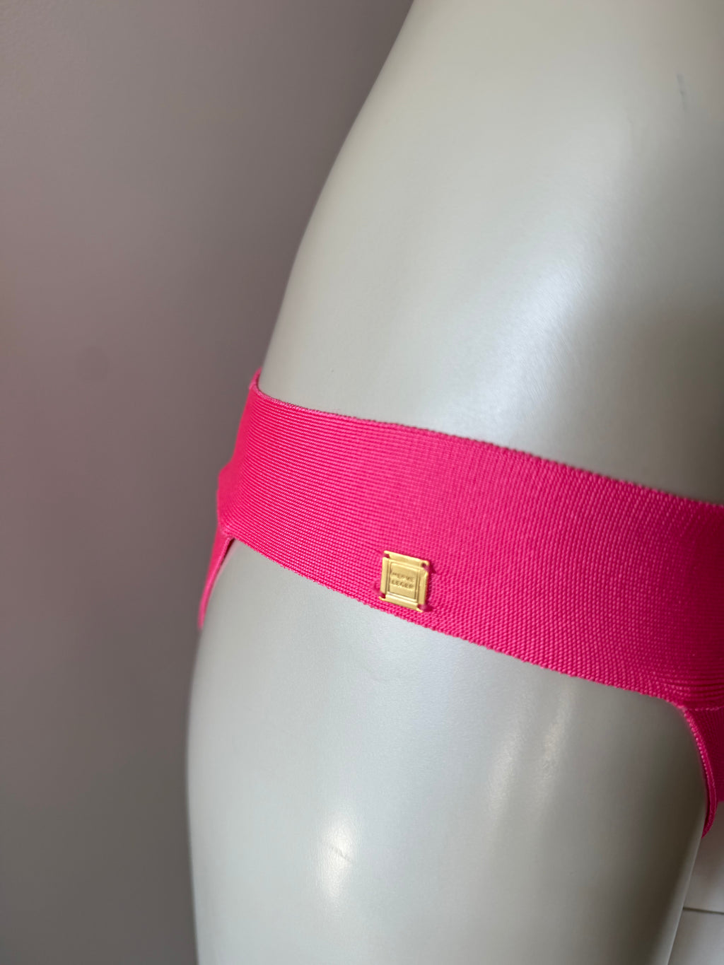 Herve Leger Neon Pink Bikini
