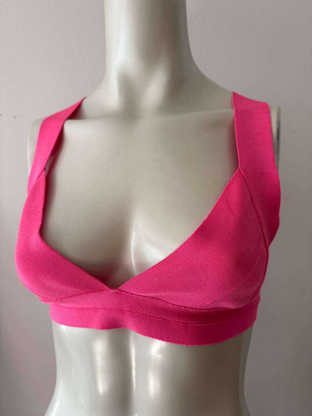 Herve Leger Neon Pink Bikini