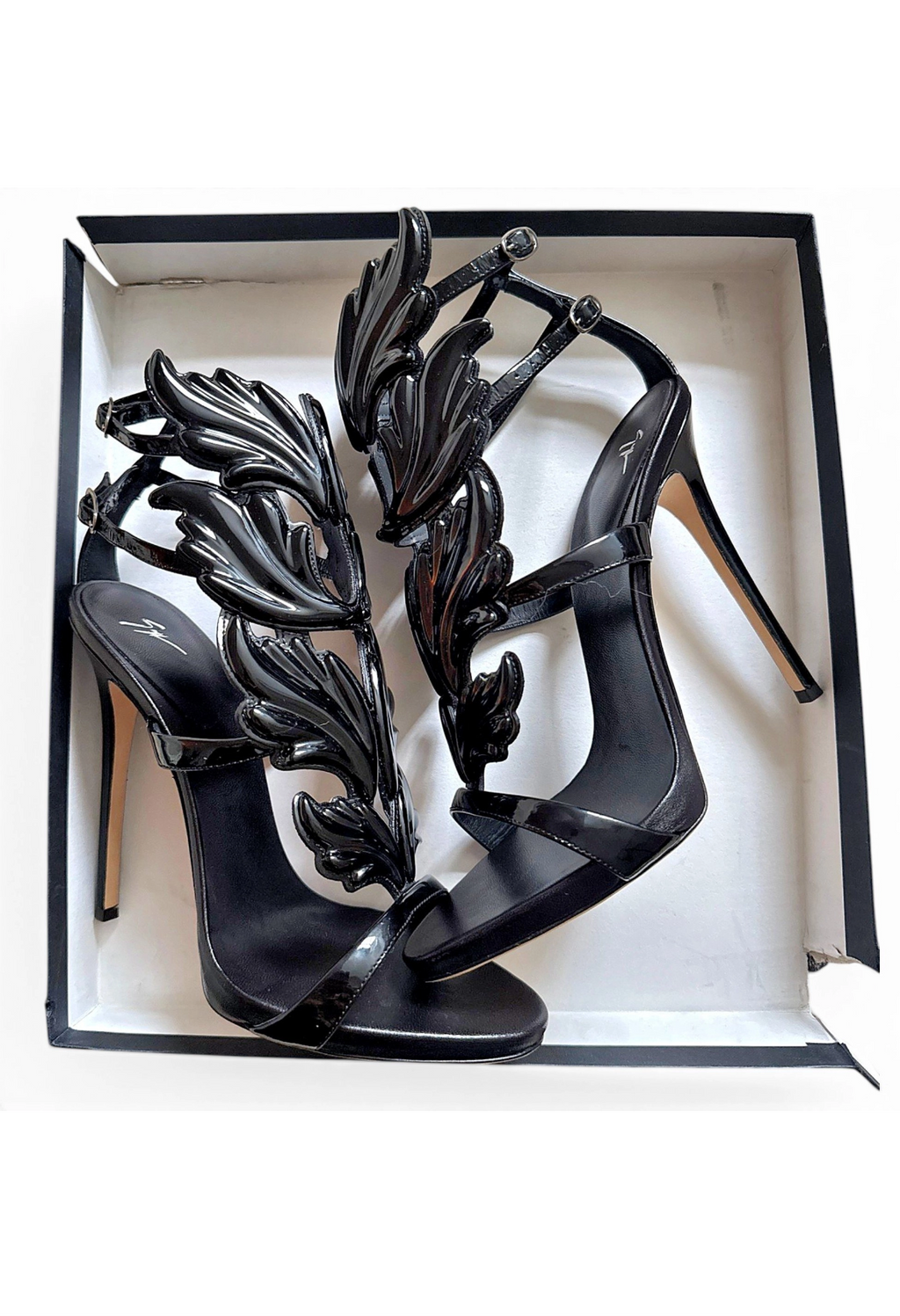 Giuseppe Zanotti Black Cruel Summer Heels