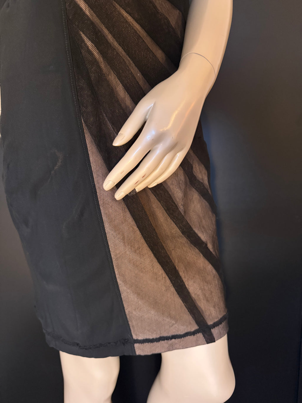Dolce & Gabbana Tulle Illusion Corset Dress