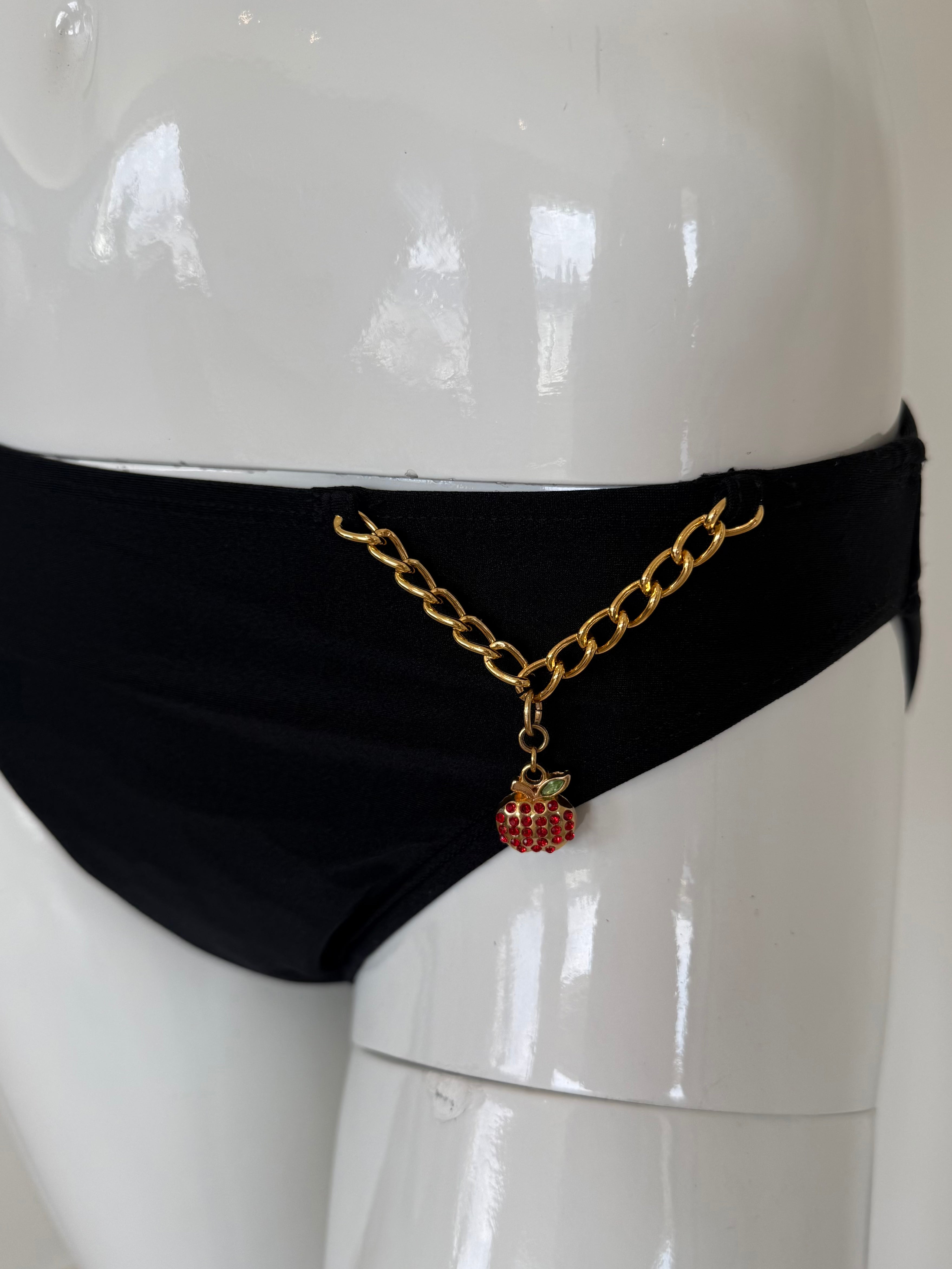 Apple Bottoms Black Tankini