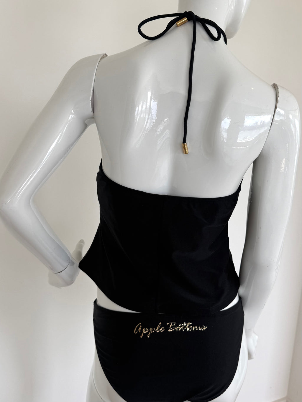 Apple Bottoms Black Tankini