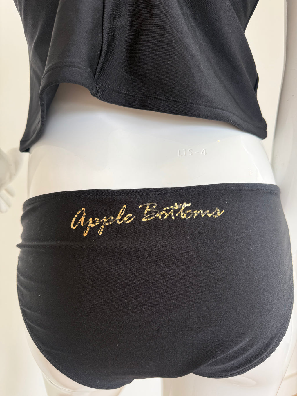 Apple Bottoms Black Tankini