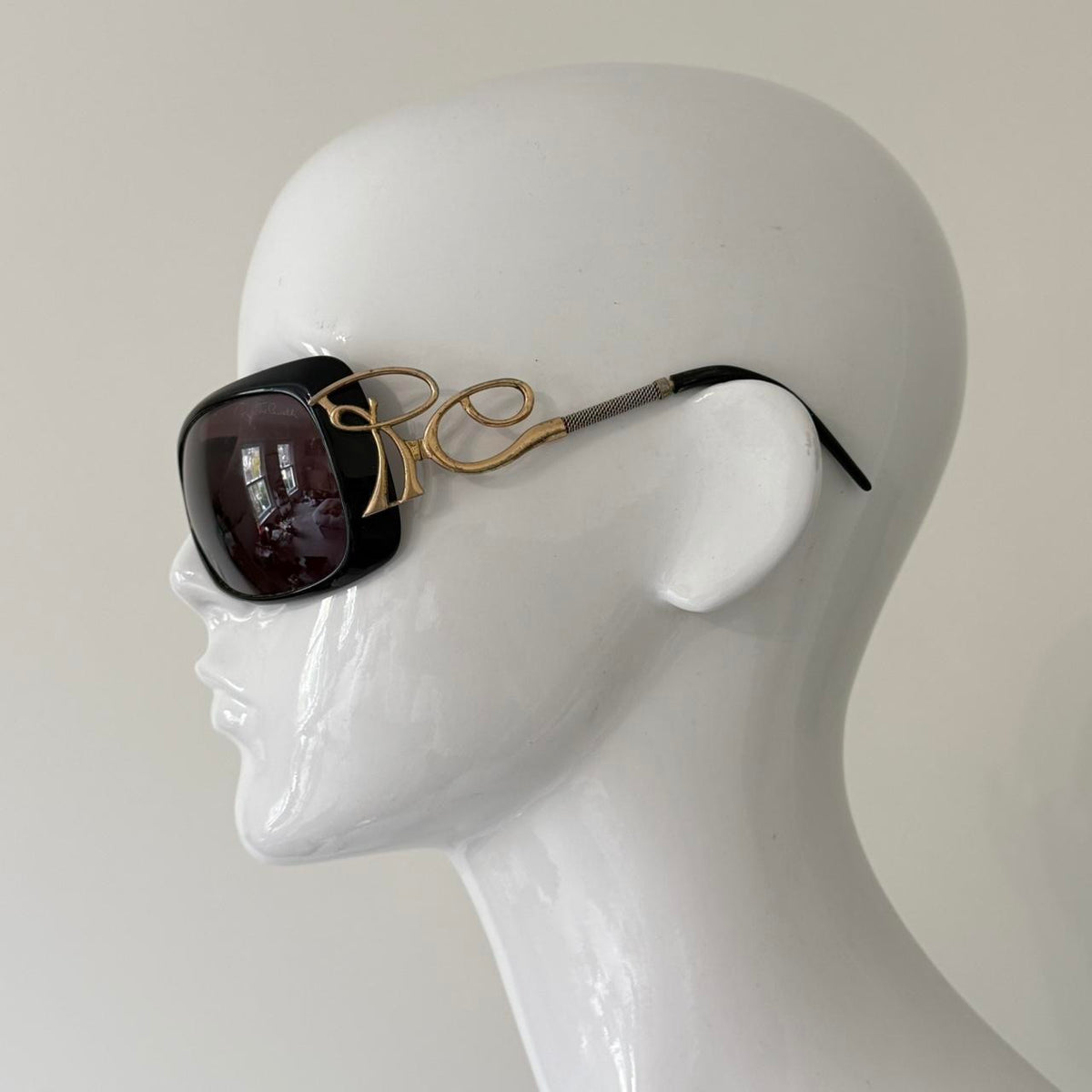Roberto Cavalli ‘RC’ 2000’s Logo Sunglasses