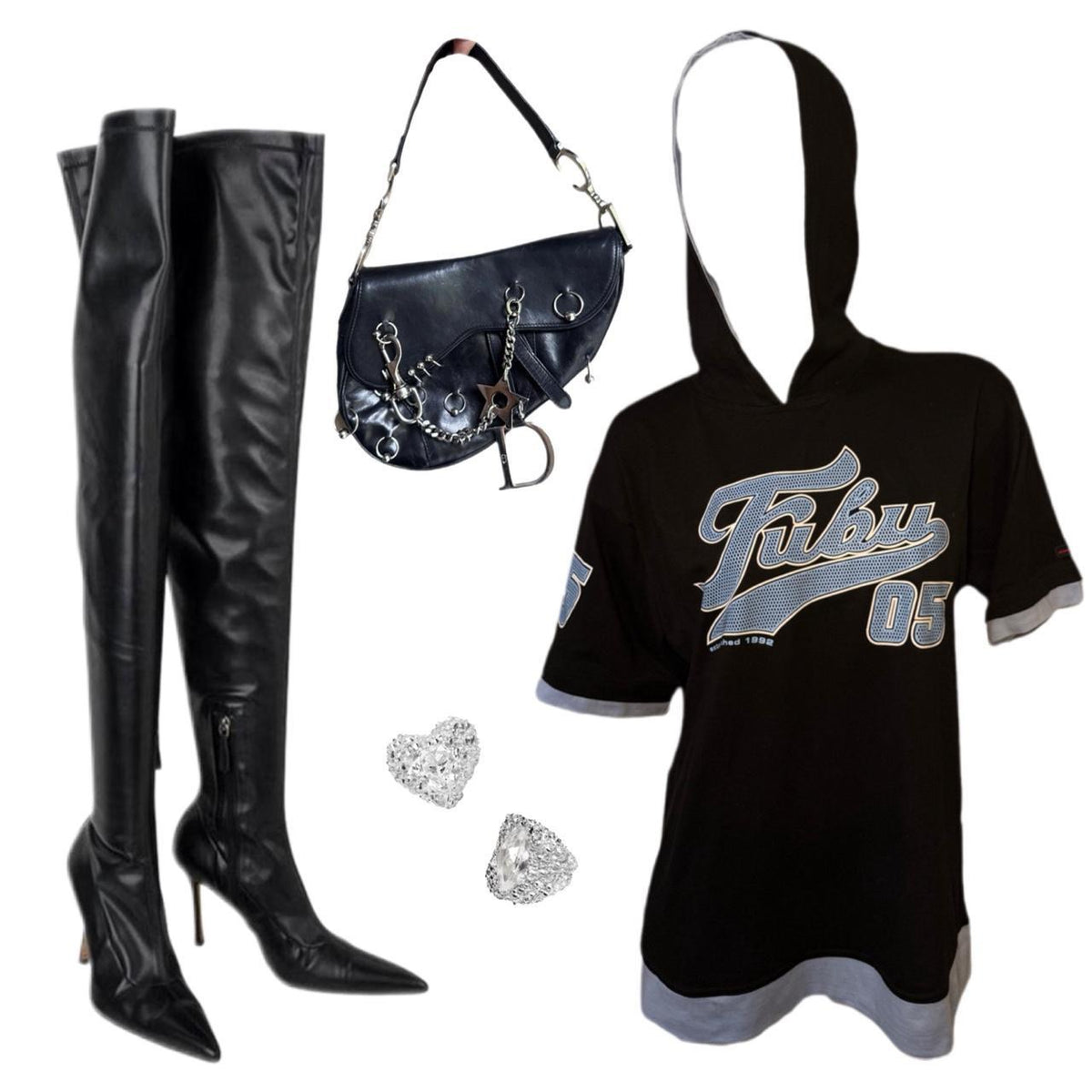 Fubu Hooded T-Shirt