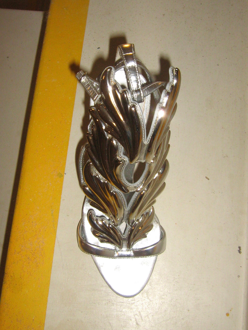 Giuseppe Zanotti Silver Cruel Summer Heels