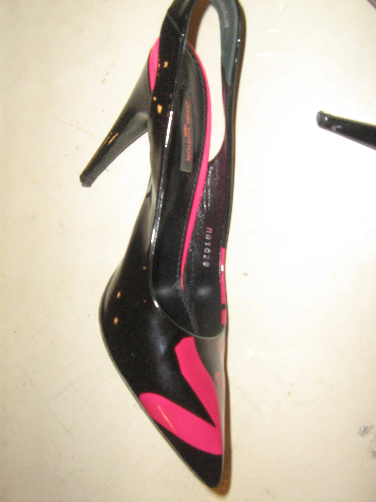 Louis Vuitton X Stephen Sprouse Slingback Heels