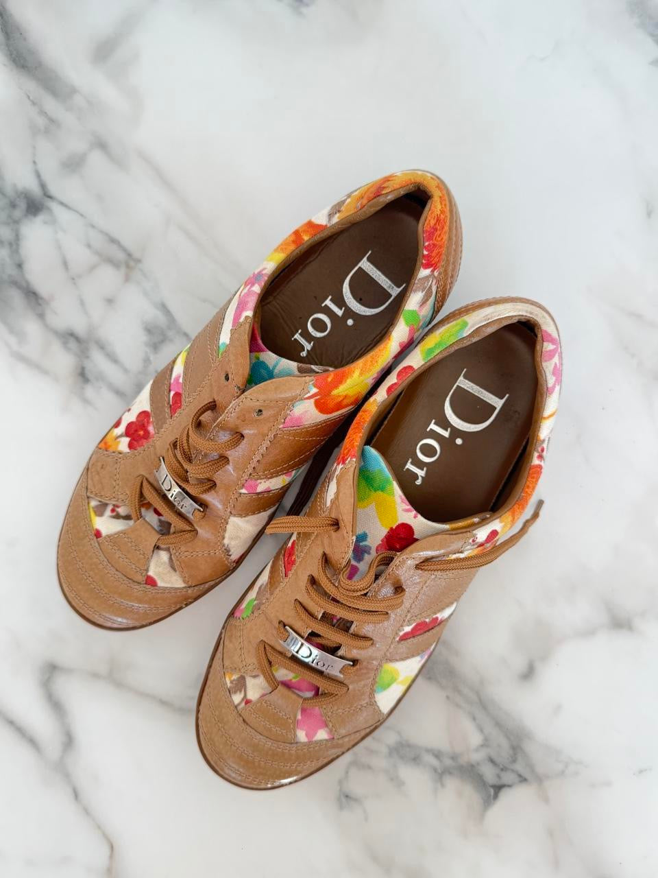 Dior 2000s Floral Trainers