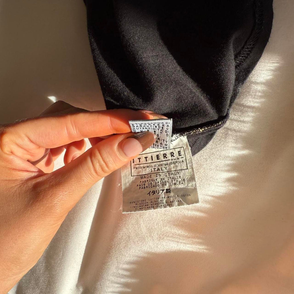 Just Cavalli ‘Just So Sexy’ Slogan T-Shirt in Black
