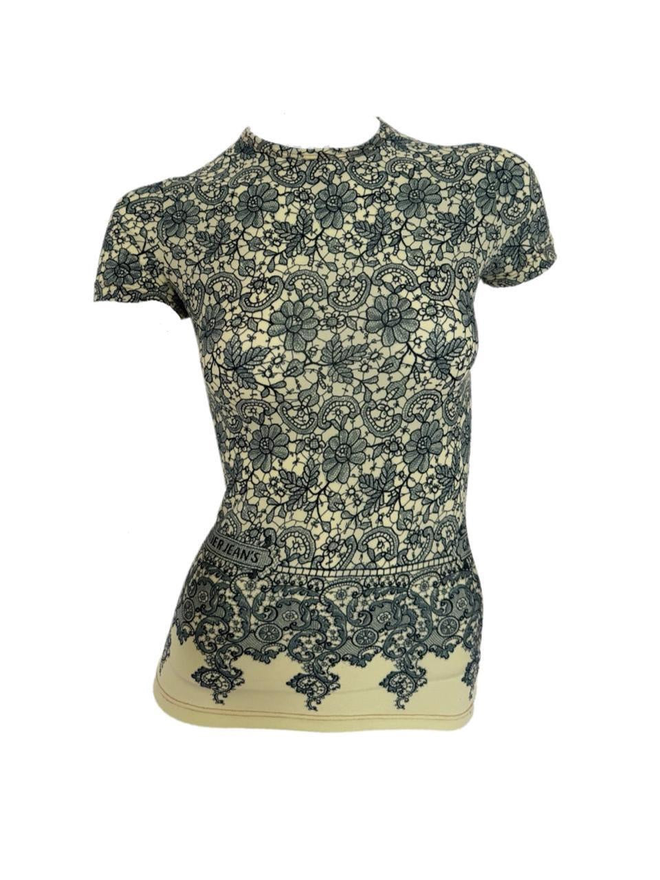 Gaultier Jeans by Jean Paul Gaultier 90s Slim Fit T-Shirt