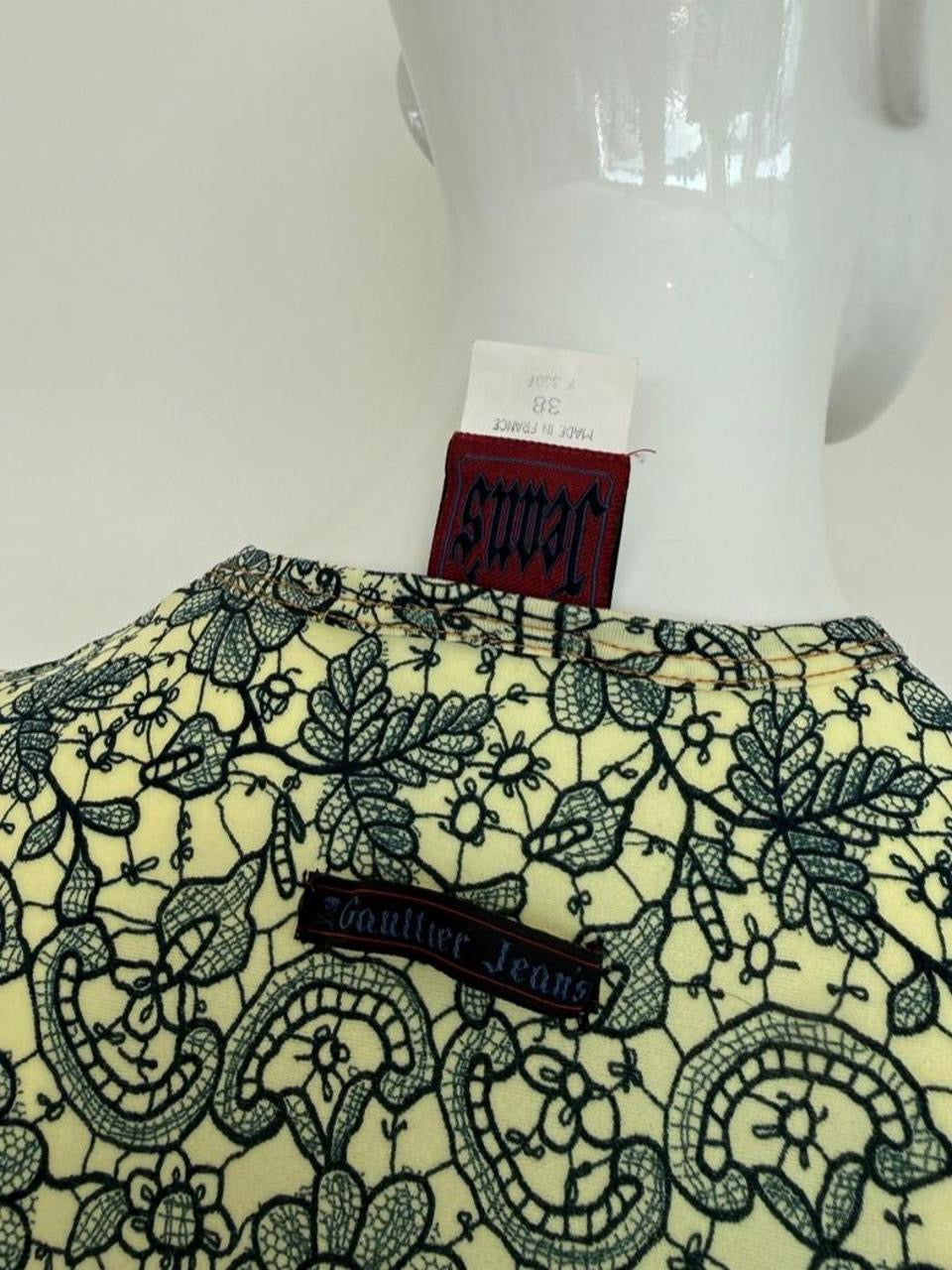 Gaultier Jeans by Jean Paul Gaultier 90s Slim Fit T-Shirt
