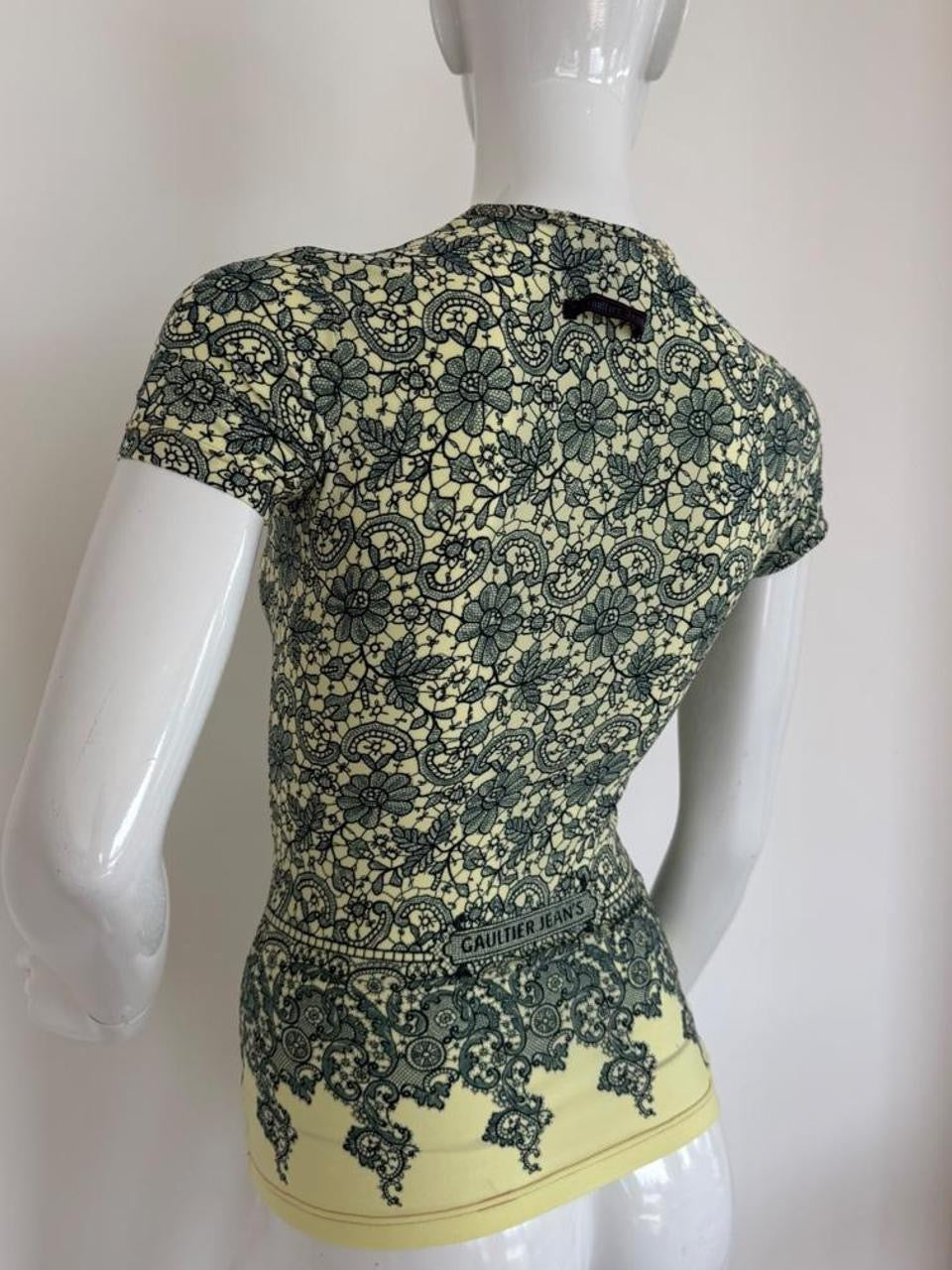 Gaultier Jeans by Jean Paul Gaultier 90s Slim Fit T-Shirt