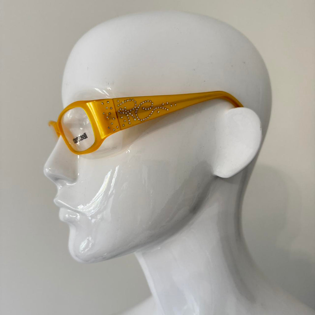 Roberto Cavalli Clear Yellow Fashion Glasses