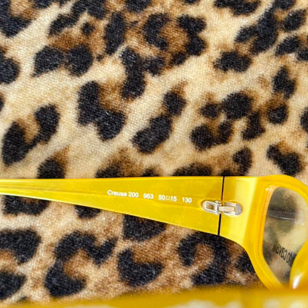 Roberto Cavalli Clear Yellow Fashion Glasses