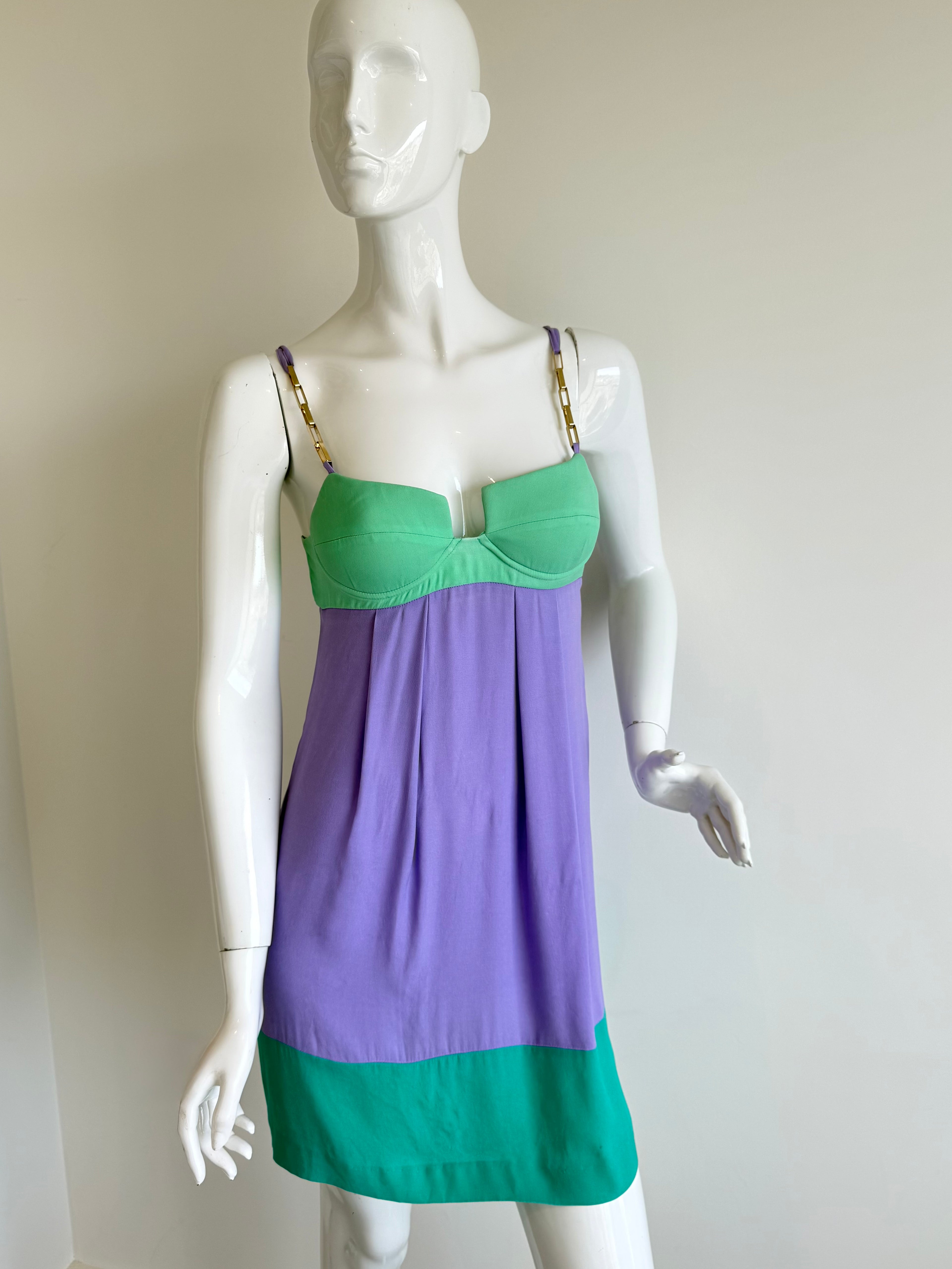 Cavalli CLASS Multicoloured Mini Dress