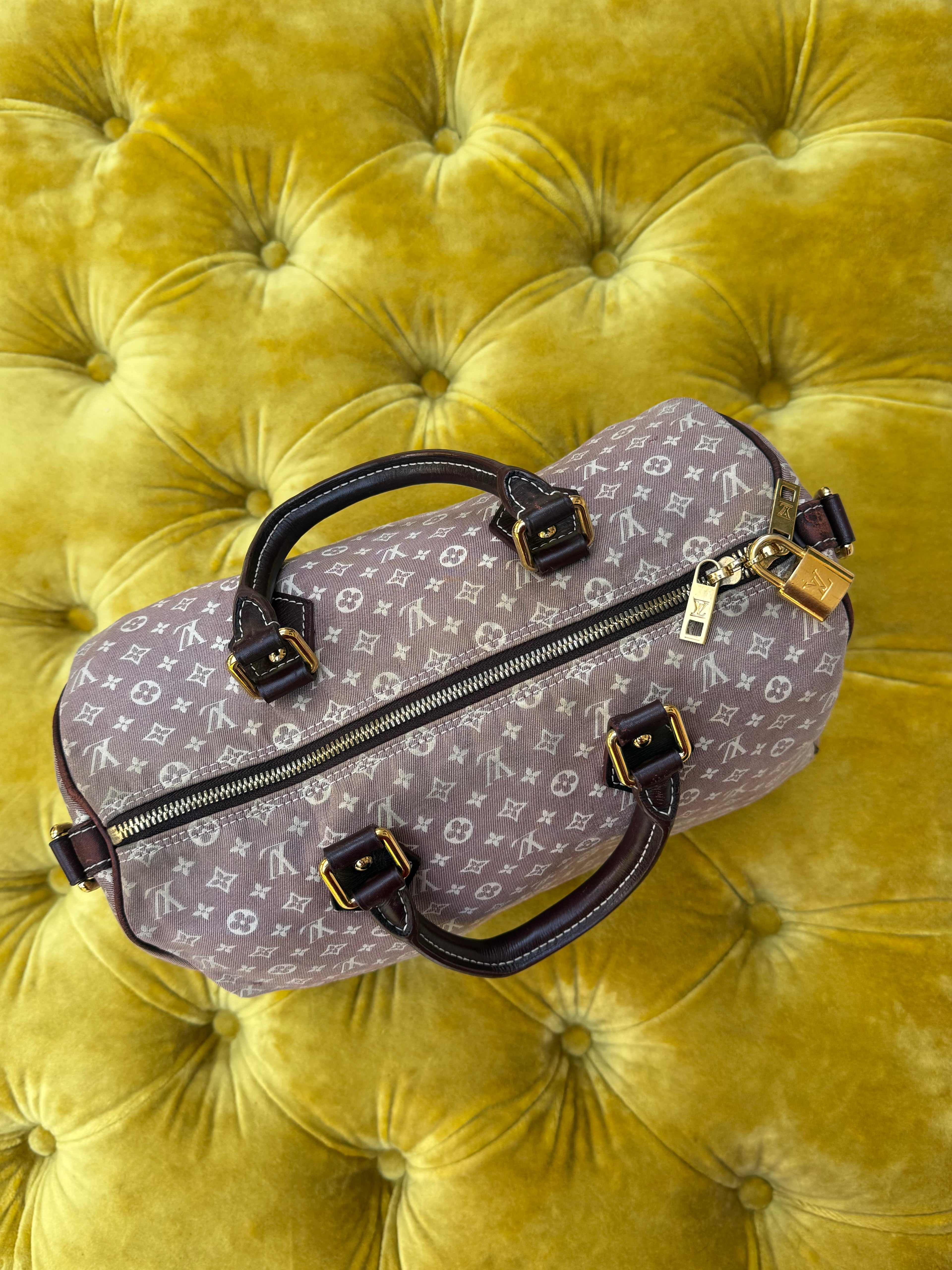 Louis Vuitton Pink Idylle Speedy 30