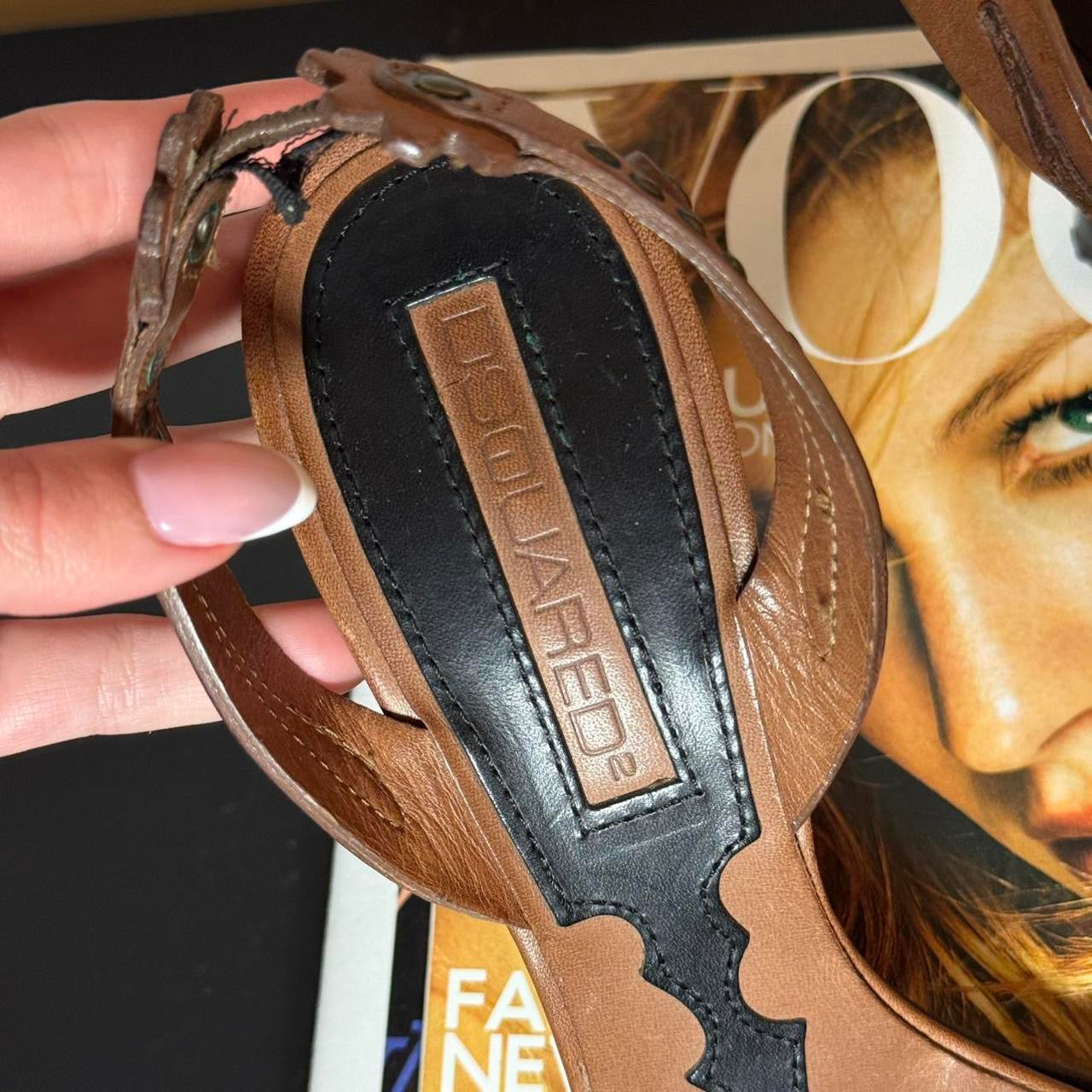 Dsquared2 2003 Cowboy Western Heels