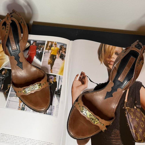 Dsquared2 2003 Cowboy Western Heels