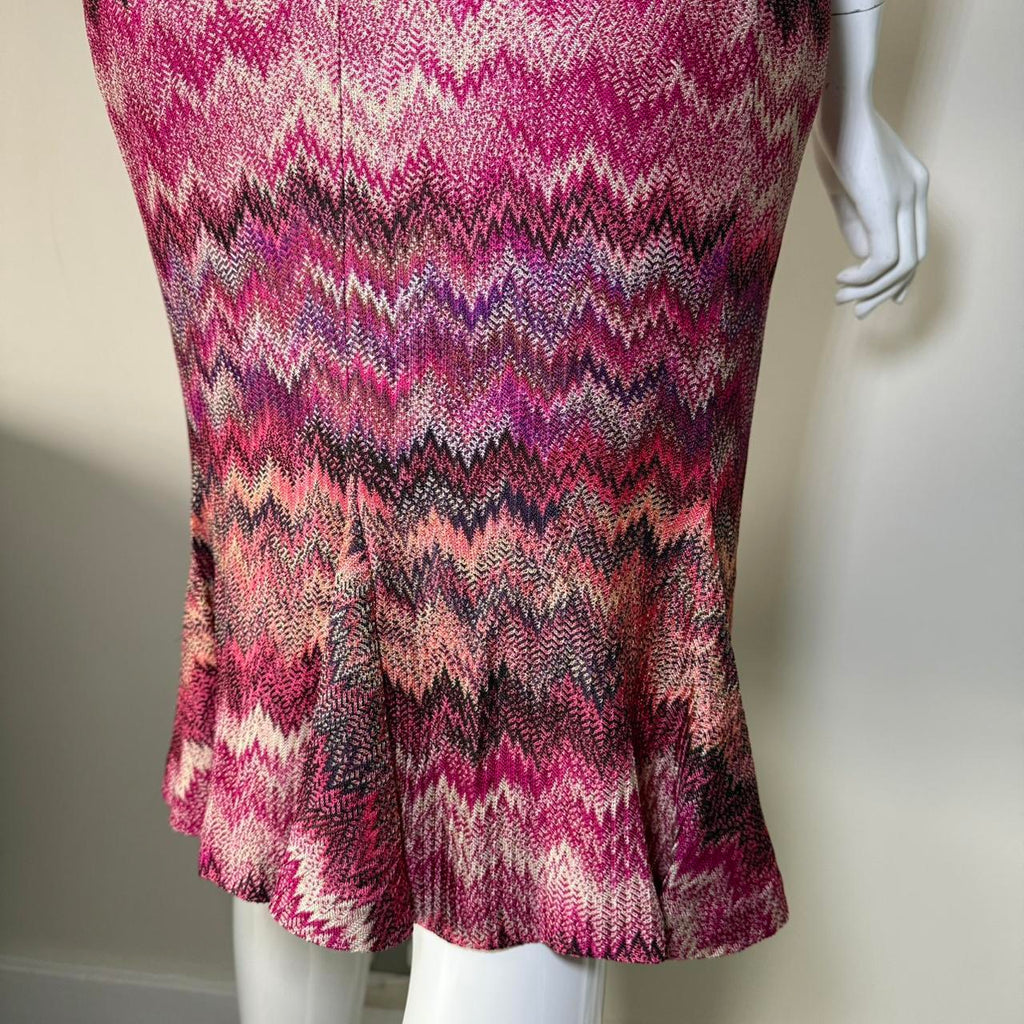 Missoni Pink Knit Midi Dress