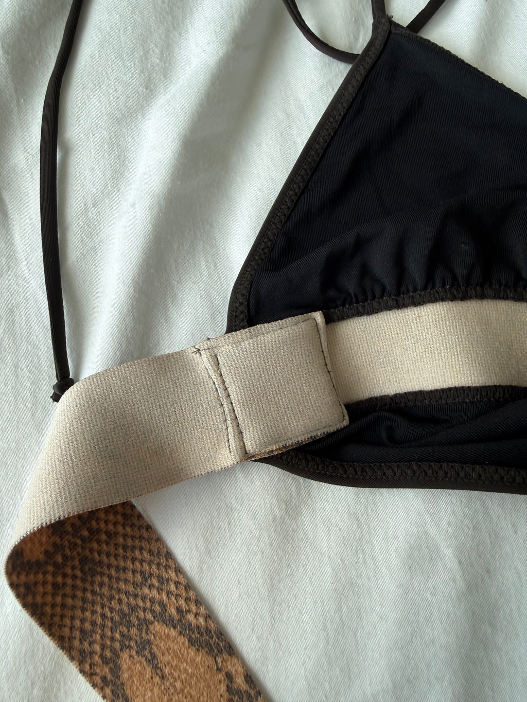 Just Cavalli Black Cutout Swimsuit