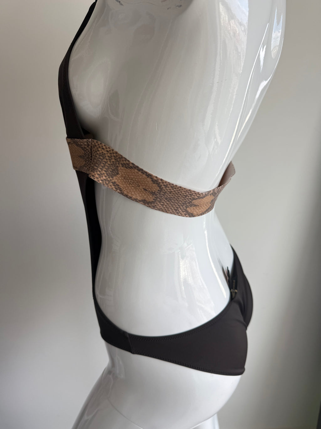 Just Cavalli Black Cutout Swimsuit